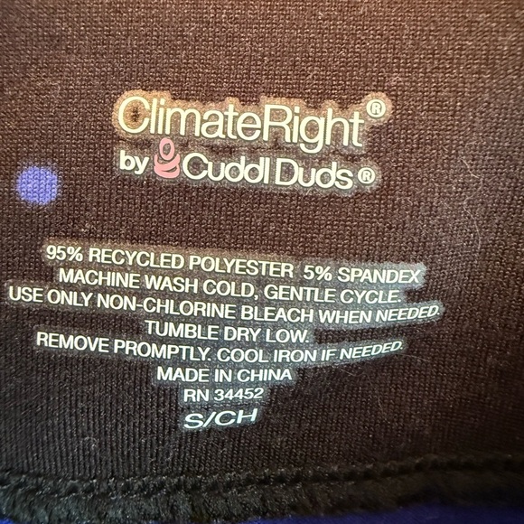 Blue Long Sleeve Danskin Fitted Athletic Top - Picture 8 of 8